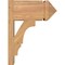 Ekena Millwork Balboa Arts & Crafts Smooth Outlooker, Western Red Cedar, 7 1/2"W x 14"D x 18"H OUT08X14X18BOA03SWR - alternate 3